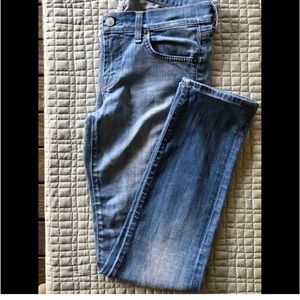 7 For All Mankind “Roxanne” Straight Leg Jeans
